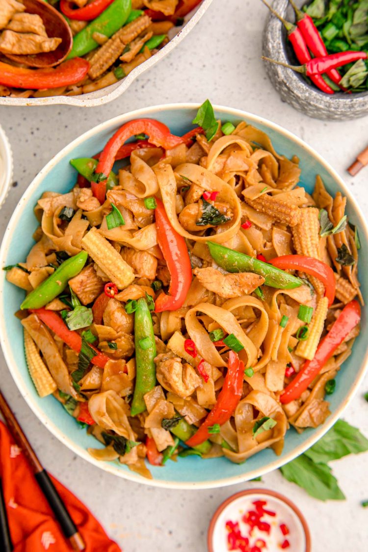 Drunken Noodles (pad Kee Mao) - Sugar And Soul