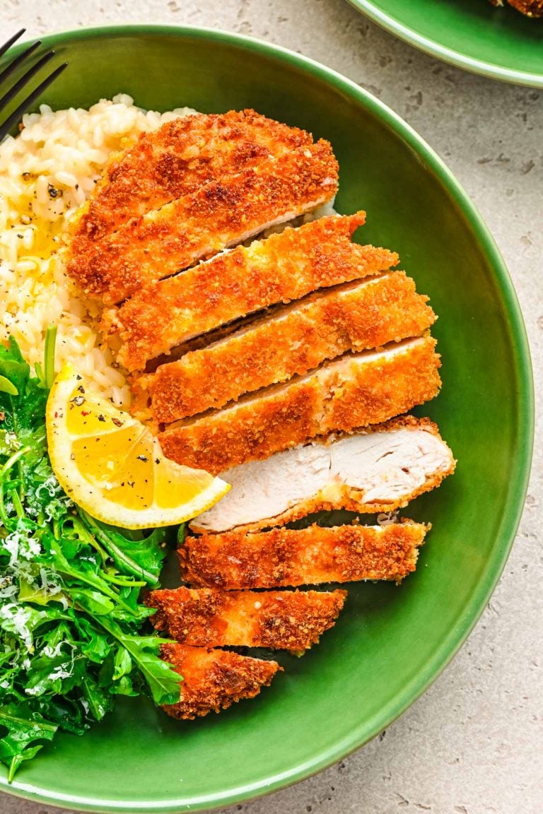 Fried Panko Breaded Chicken | Sugar and Soul