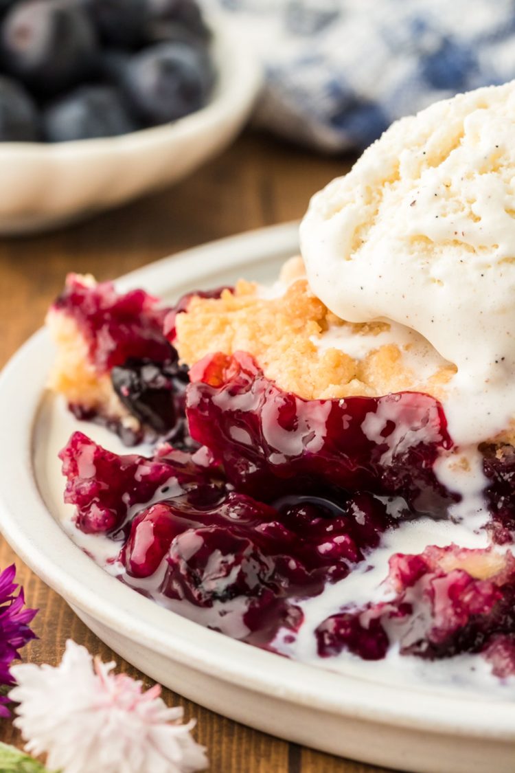 Blueberry Cobbler Recipe Easy Sugar And Soul