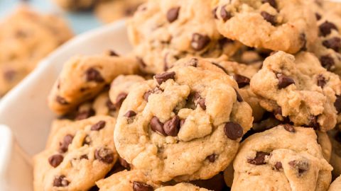 Mini Chocolate Chip Cookies Pop-ably Good