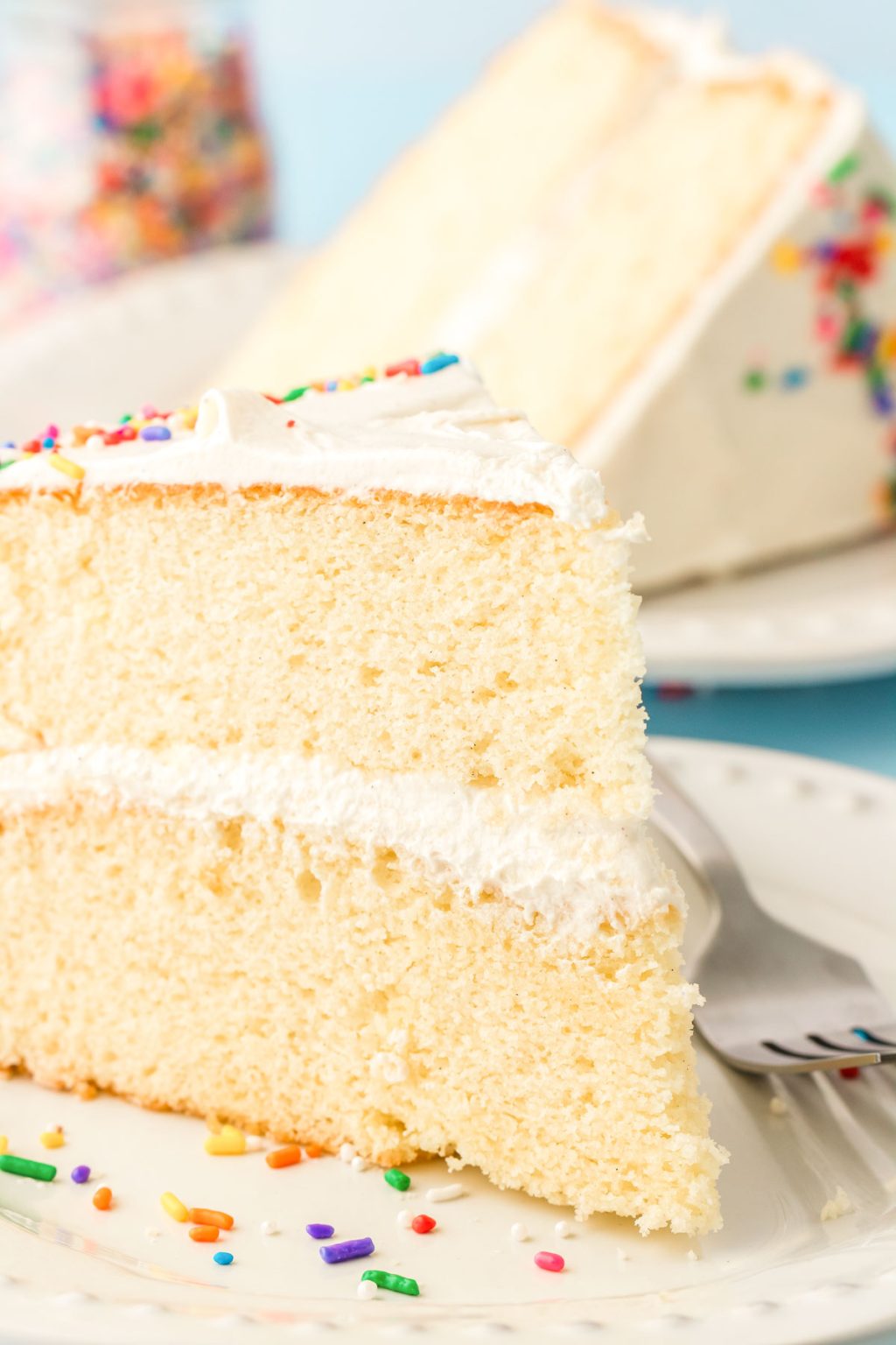 Homemade Vanilla Cake Recipe From Scratch - Sugar And Soul