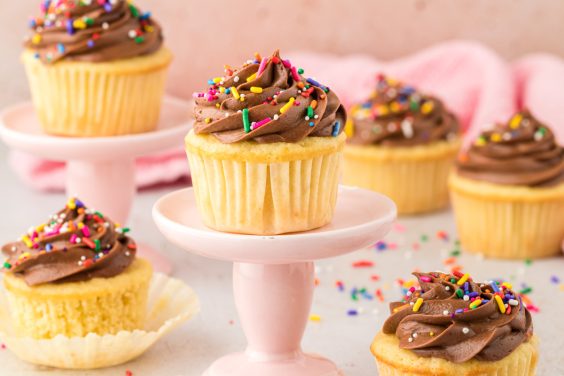 BEST Yellow Cupcake Recipe Sugar And Soul   Yellow Cupcake Ingredients 41 564x376 