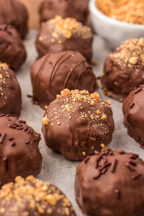 Peanut Butter Balls With Rice Krispies Sugar Soul