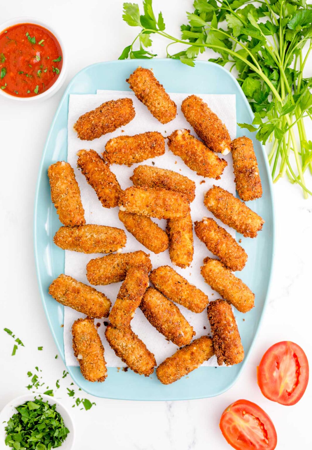 Homemade Mozzarella Sticks Recipe - Sugar & Soul