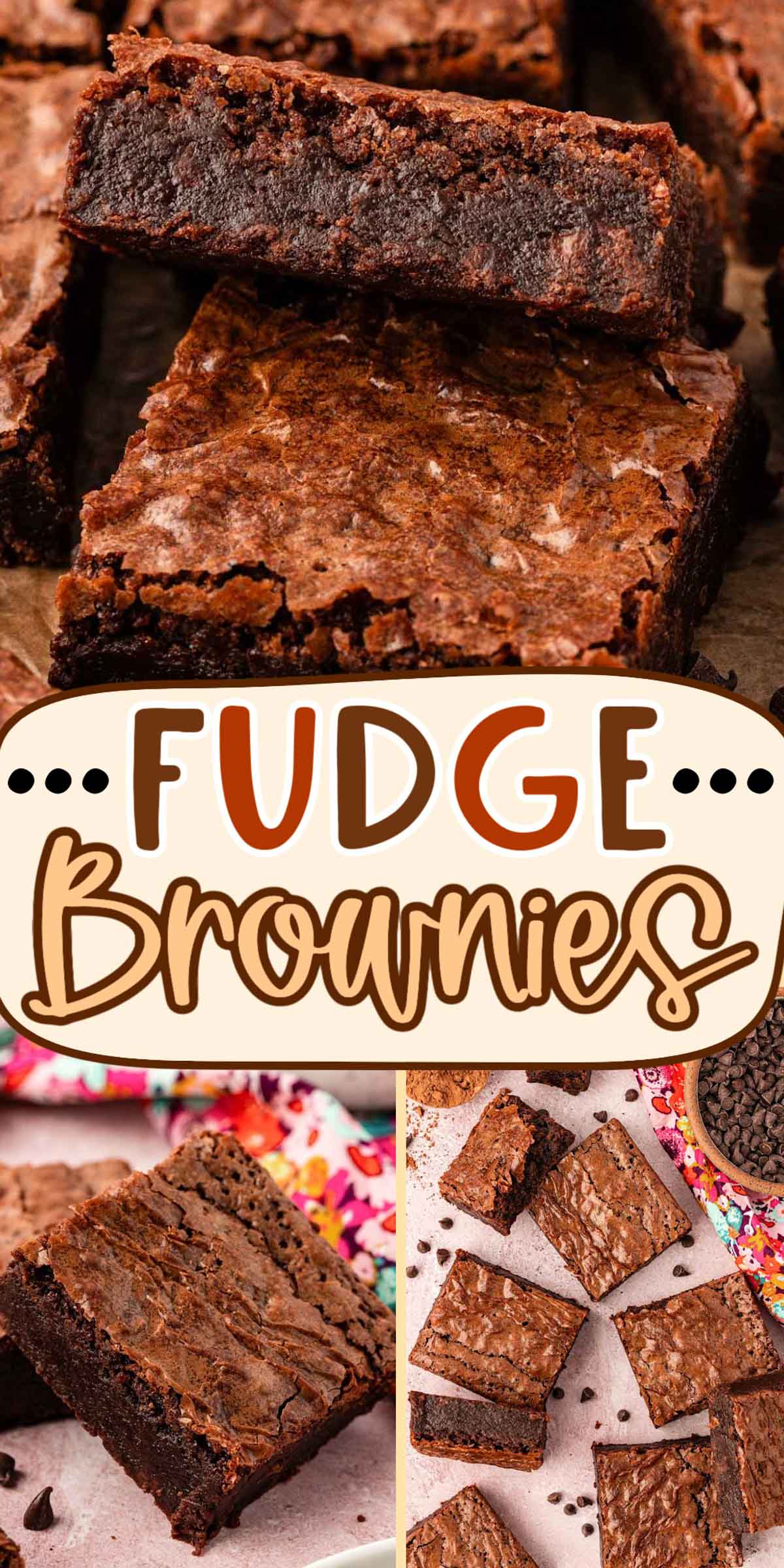 These Classic Homemade Fudge Brownies are officially crowned as the BEST classic brownie, achieved with simple ingredients and a one pot stovetop method! This recipe is packed with a drool-worthy chocolate flavor! via @sugarandsoulco