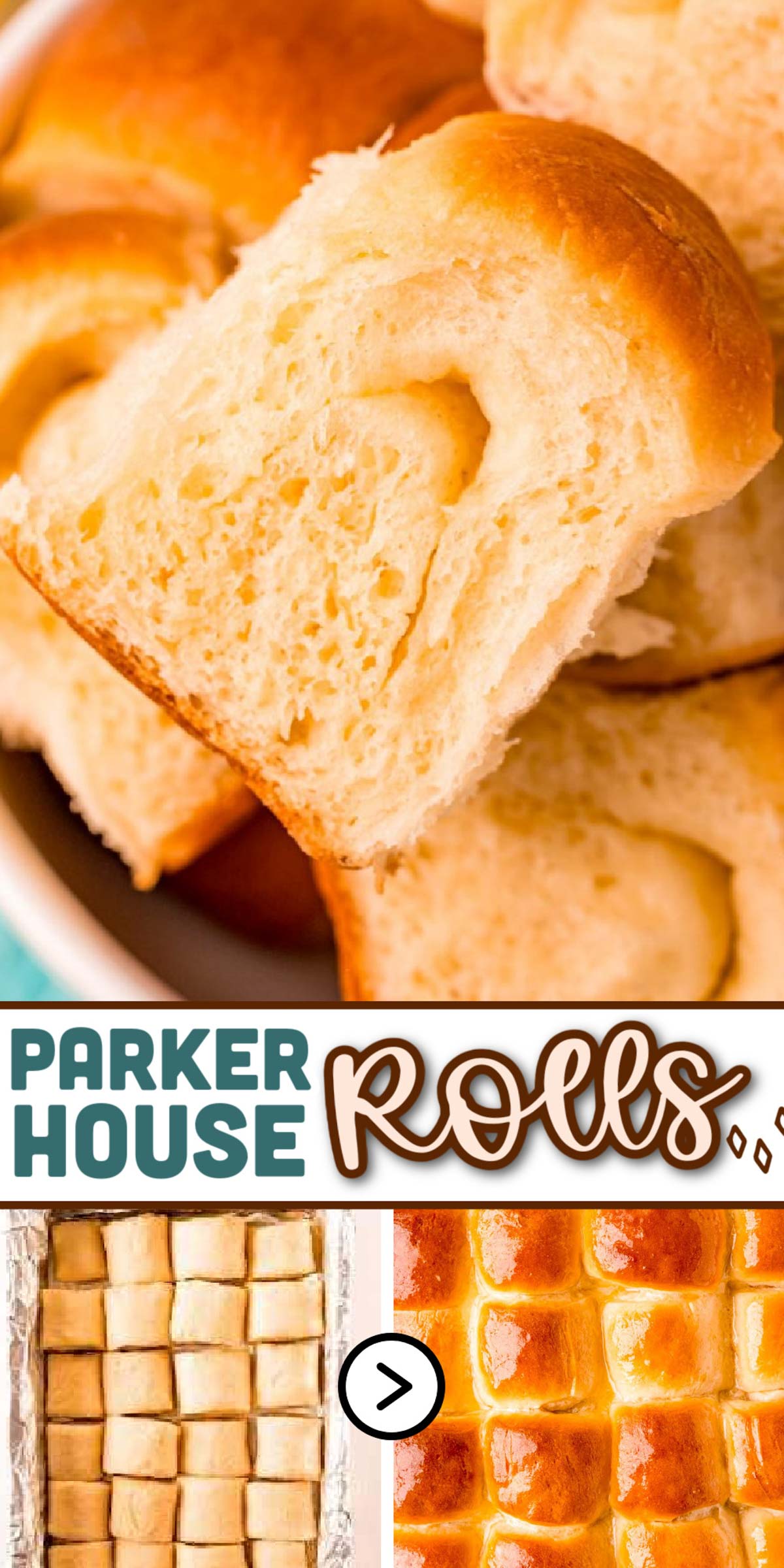 Parker House Rolls are incredibly buttery and rich while being perfectly fluffy, these yeast rolls will be a stand-out at your next family dinner! via @sugarandsoulco