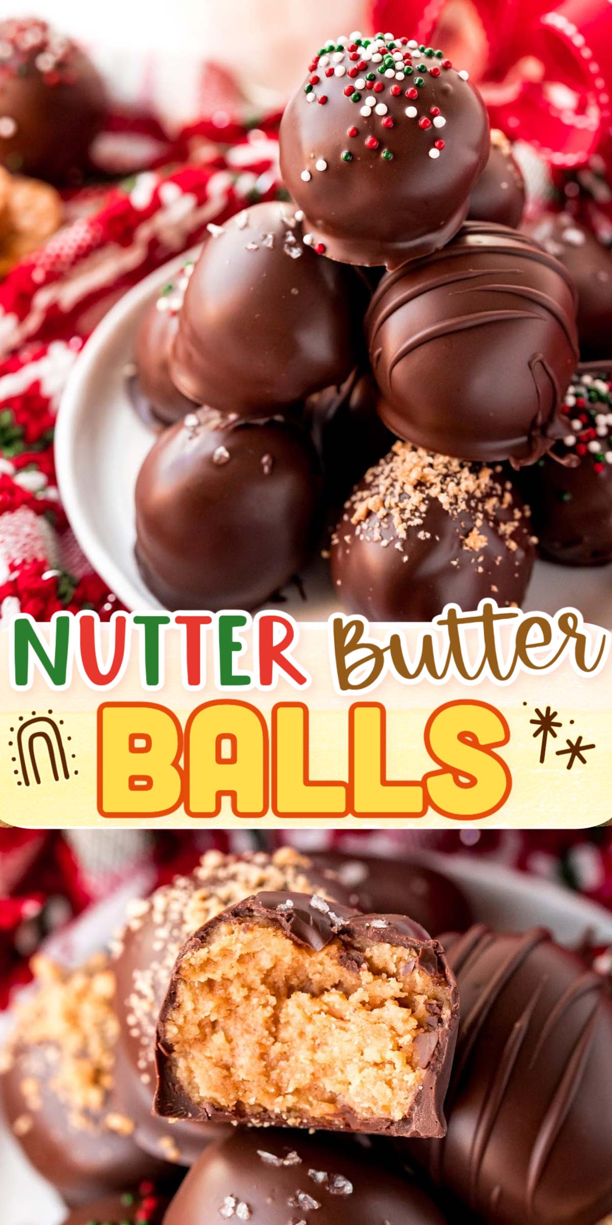 These Nutter Butter Balls are a nutty and sweet no-bake treat that’s ready in under an hour! These bite-sized dessert balls are the perfect combination of peanut butter and chocolate which means they’re sure to fly off the dessert table!  via @sugarandsoulco