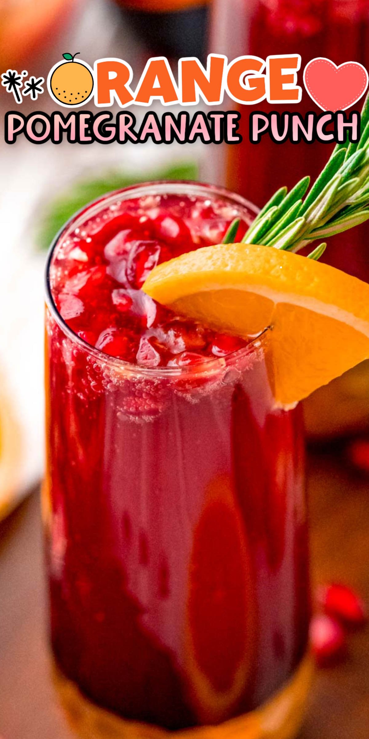 This Orange Pomegranate Mimosa is the perfect cocktail for any upcoming brunch dates. Made with Pomegranate juice, orange juice, and prosecco this is the perfect fruity drink to serve during your winter holiday get-togethers! via @sugarandsoulco